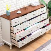 五斗柜简约现代抽屉式 收纳柜子多层实木衣服斗柜五斗橱卧室储物柜
