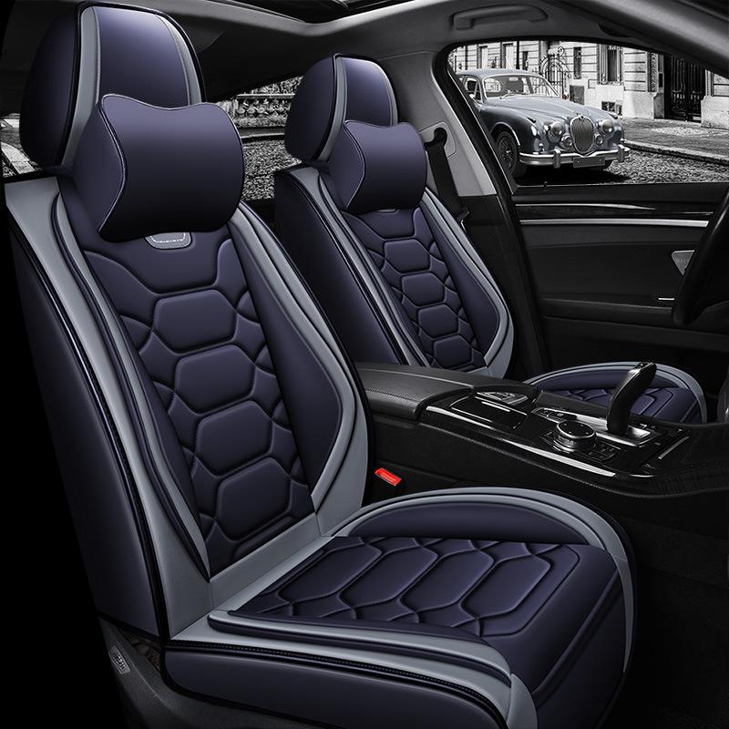 汽车坐垫四季通用座套卡通车套座垫凉垫夏季冰丝透气座椅套全包围