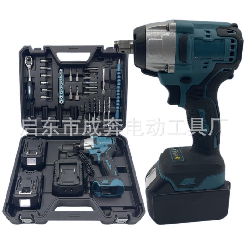 无刷冲击扳手大扭力电动扳手锂电汽修动力套筒重型小风炮