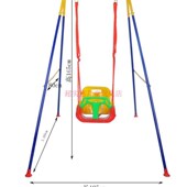 婴幼儿童室内外秋千家用吊椅婴儿玩具户外荡秋千折叠宝宝秋千支架