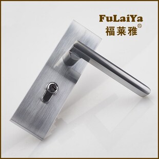 单舌双舌锁室内卧室门锁具房门锁门把手卫生间锌合金面板孔距130