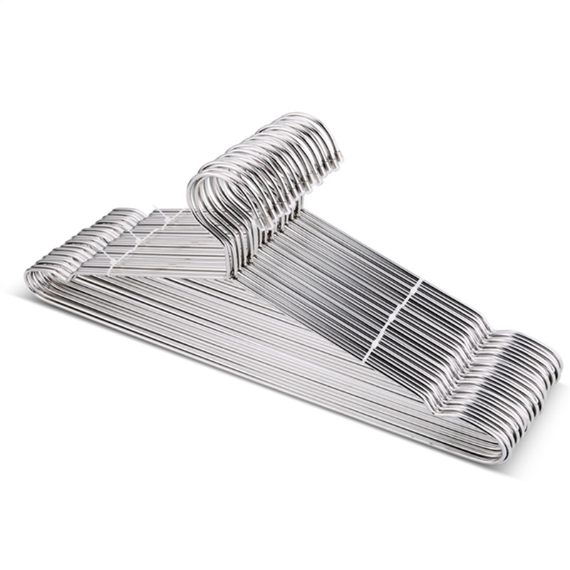 304不锈钢衣架晾晒衣挂防滑家用成人晾衣架晒衣架收纳衣服挂裤架