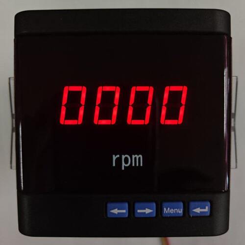 SX6L 1500RPM/DC10V 20mA 转速表  数显电流表转速表80X80MM