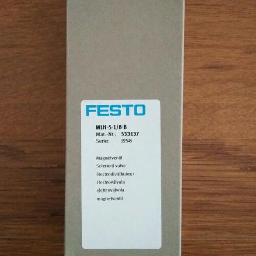 现货销售全新原装德国FESTO 电磁阀 MLH-5-1/8-B 533137 533138
