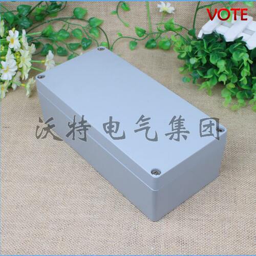 沃特IP66铸铝防水盒250*120*82金属控制箱接线盒 户外电源盒FA36