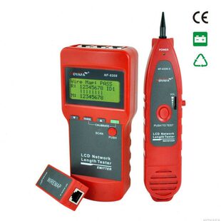 精明鼠NF 网络 8208网线断点长度寻线仪测试仪寻线器测线仪英文版