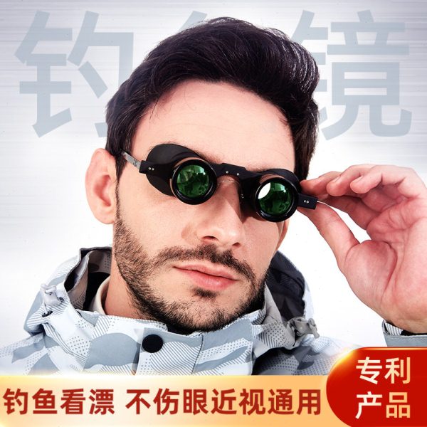 钓鱼望远镜看漂专用高倍高清眼镜头戴式专业近视神器话剧演唱会