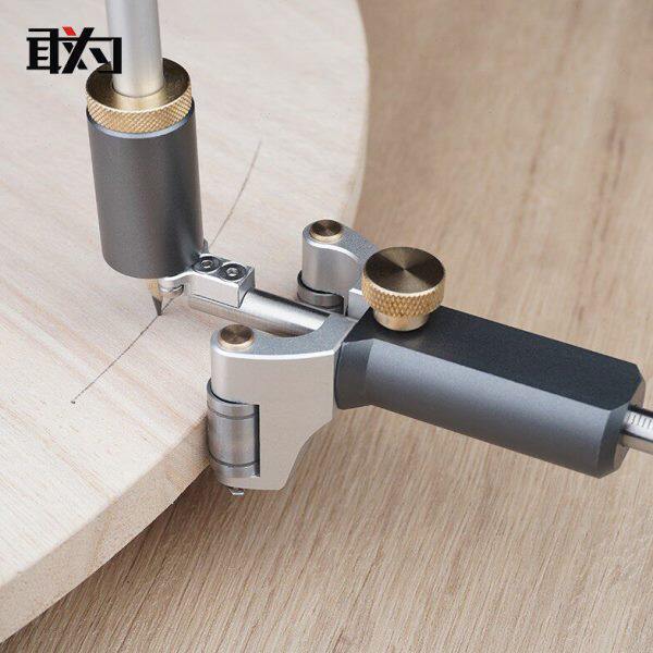 木工直线圆弧两用划线器平行画线器多功能划线工具量划笔敢为工具