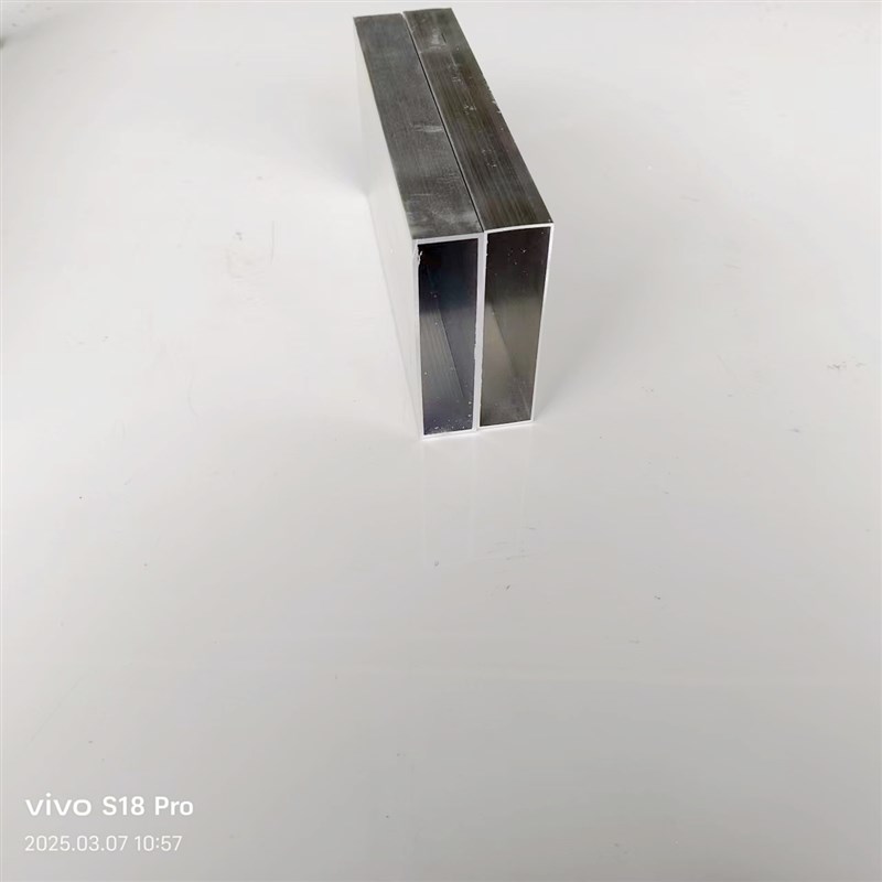 铝合金方管靠尺25x80,25xy100墙面冲筋找平铝型材可定制烤漆木纹