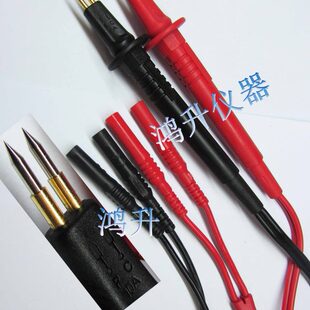 UT620B表笔伸缩针电池电阻 l46四线测试棒620A 182芯双屏蔽线