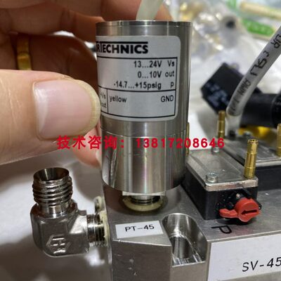 TEM TECH LAB压力传感器-14.7～15PSIG半导体研磨设备压力变送器