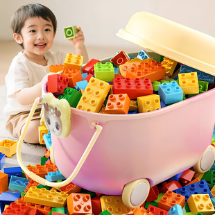 儿童积木玩具大颗粒拼装 益智拼图玩具3到6岁乐趣高男孩女生日礼物