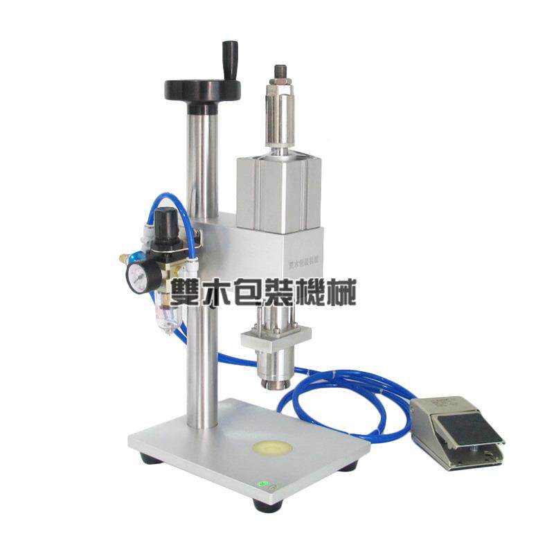 气动西林瓶扎盖机轧封口器盖铝 安瓶DM-20AQD锁盖机 塑抓口压盖