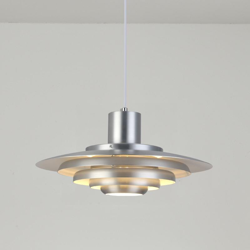 LED多层飞碟丹麦餐厅灯个性餐桌吧灯北欧简约设计师款艺术小吊灯
