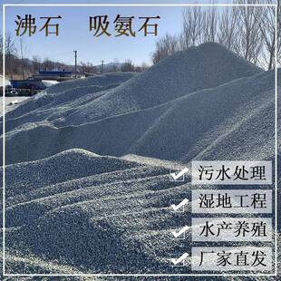供应沸石水处理用绿沸石白沸石水产养殖去胺氮斜发沸石矿山