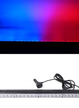 汽车改装led中网灯红蓝白黄爆闪灯警示灯led四节日行灯LED杠棍灯