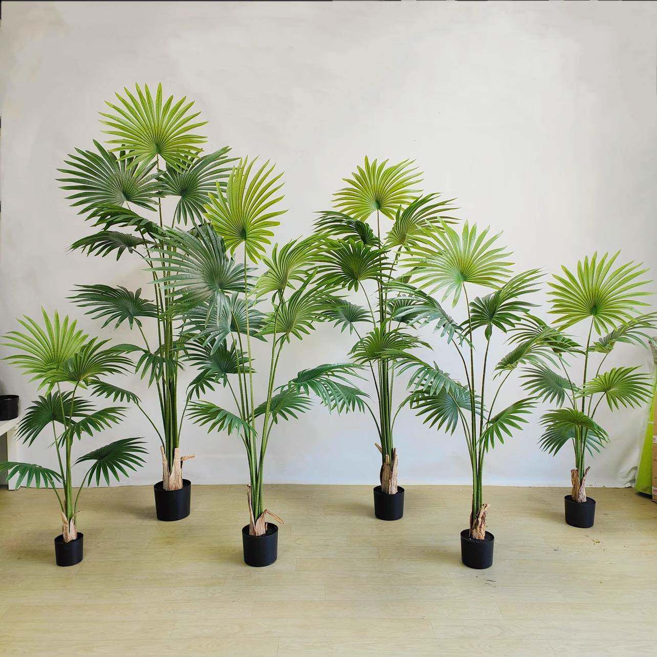 艺卉仿真绿植造景植物北欧大型盆栽扇葵加州蒲葵轻奢假植物落地树