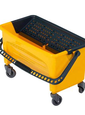 AF08174形拖把长桶榨水车家用尘推清洁车单桶排拖挤水方器墩布榨