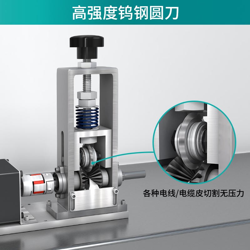 剥线机废铜线家用小型手摇去皮机电缆电线扒线神器新款自动剥线器