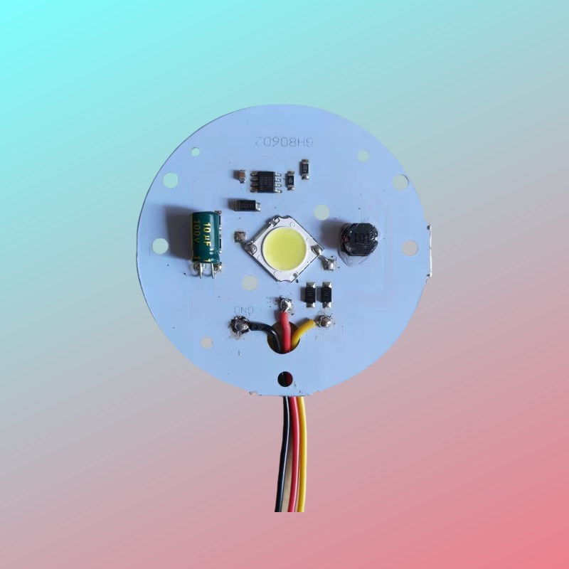 电动三轮车四轮电摩超亮led灯板灯芯12-80V通用强弱光灯珠电路板