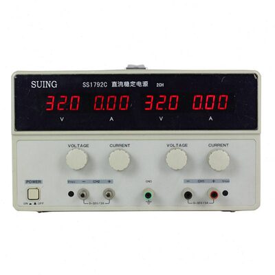 数英SS1792C双路线性稳压电源跟踪32V3A串联0-60V3A环形铁牛变压