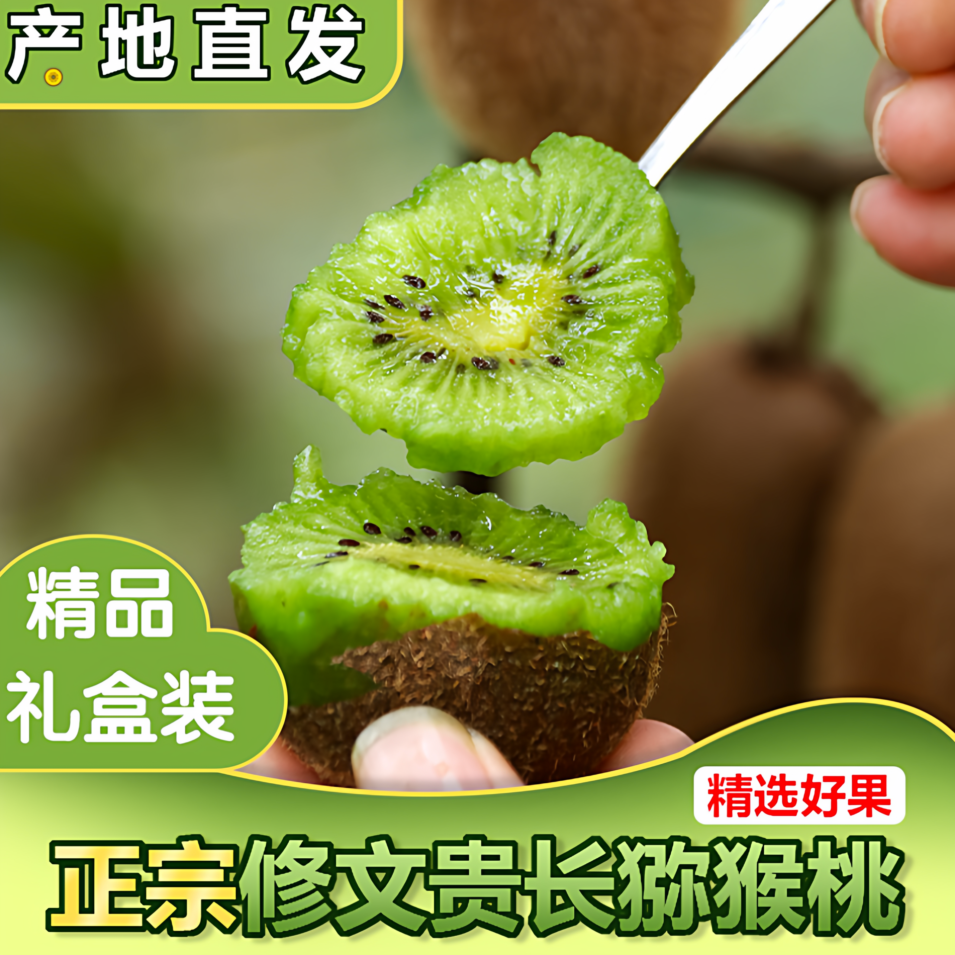 吉客森贵州修文猕猴桃24枚礼盒装