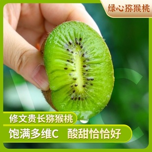 券后17.9！贵州修文猕猴桃24枚礼盒装！