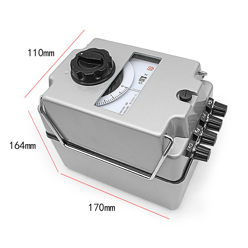 南京金川ZCf-8接地摇表手摇接地表避雷针接地电阻测试仪电阻仪防