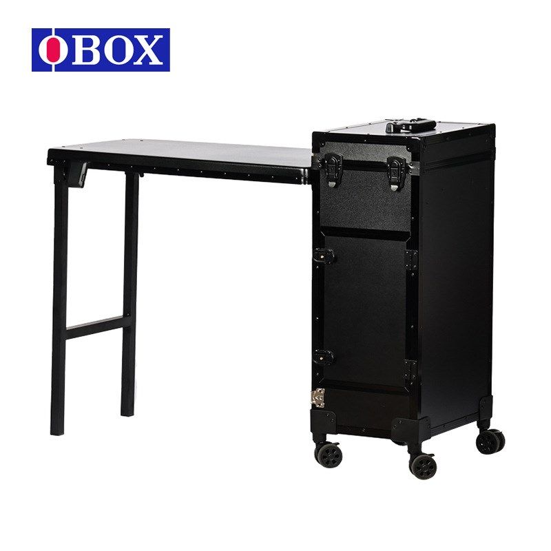 多功能美妆美甲桌精致大容量拉杆收纳箱带K灯万向轮美甲纹绣工具,收纳整理,化妆箱/盒,淘宝优惠券,粉丝福利购,淘宝优惠卷