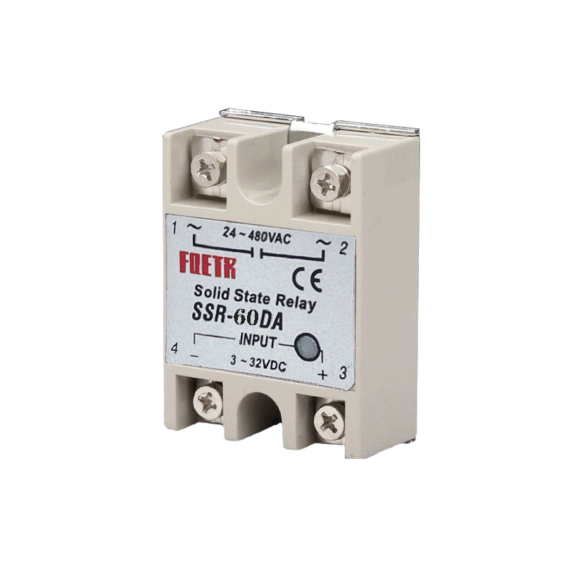 单相固态继电器SS-60DA直流控交流220Kv60a小型固体  A级