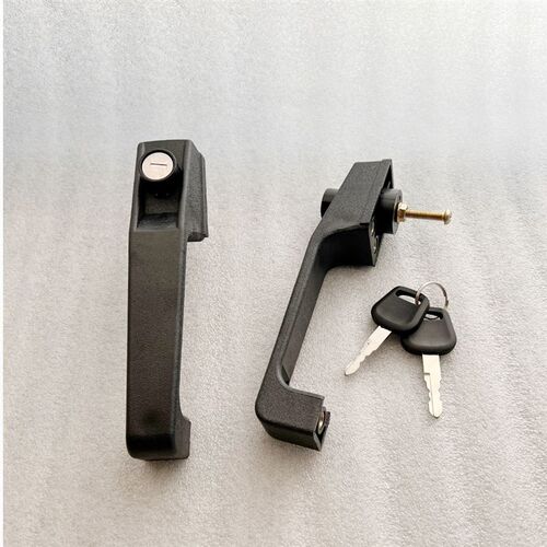 堆高机门锁把手临工龙工明宇装载机工程车拖拉机收割X机门锁带锁