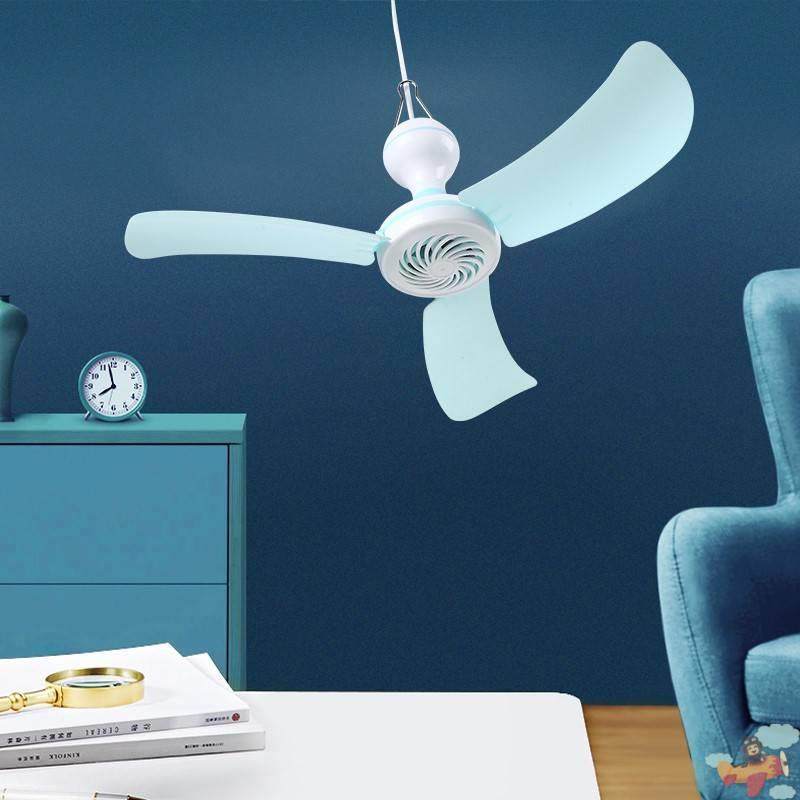 小风扇小型迷你微l风学生宿舍三叶小吊扇床上家用蚊帐静音小电风