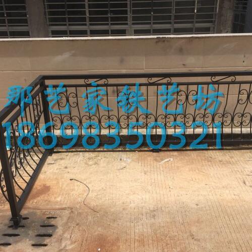 铁艺阳台护栏室外楼梯扶手围栏飘窗栏杆扶手装饰欧式室内阁楼窗户