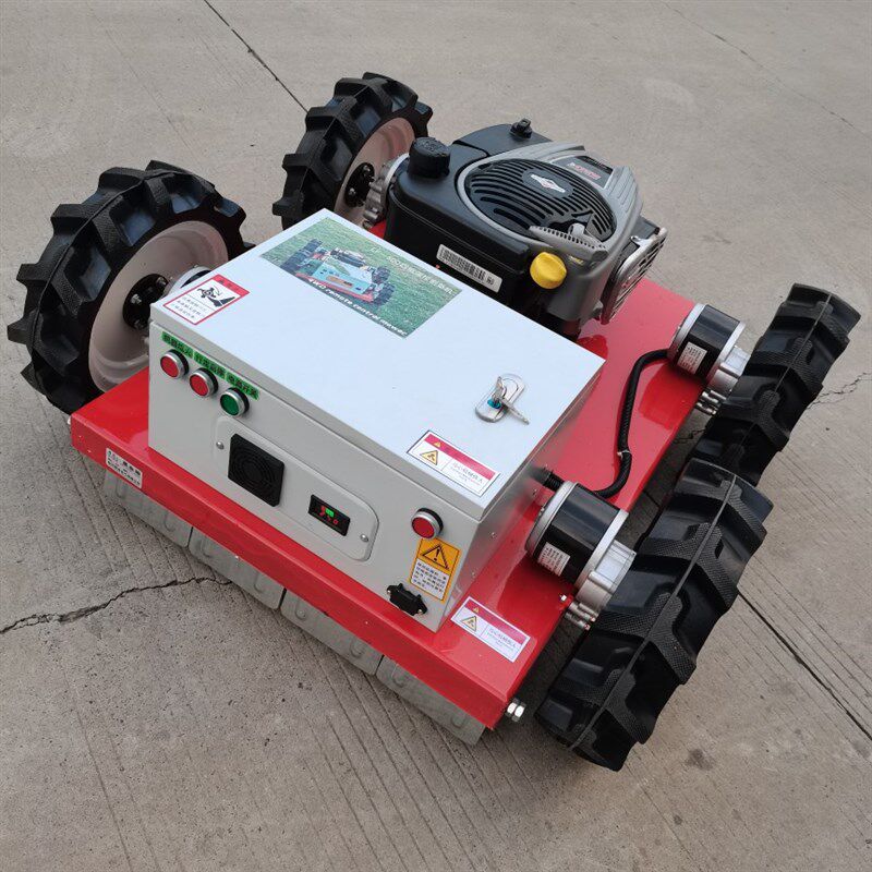 遥控割草机,四驱遥控割s草轮胎电机轮毂底盘控制器改装件总成