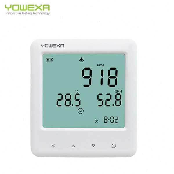 宇问工业级二氧化碳温湿度计记录仪空气CO2浓度监测仪YEM-40/40L