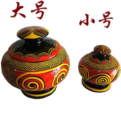 西昌四川特产凉山实木彝族漆器工艺品摆件饰品首饰盒围棋盒
