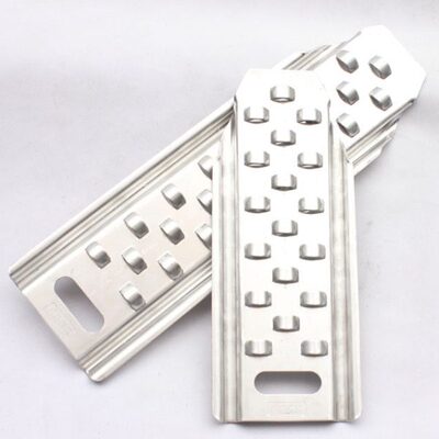 出口订单新款cess铝合金防沙板防陷脱困板泥地脱陷板越野救援利器