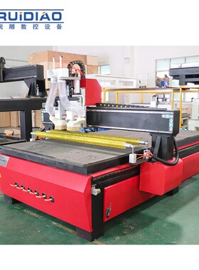 D-1325 数控雕刻机 木工雕刻机E 双工序雕刻机 CC加工雕刻机