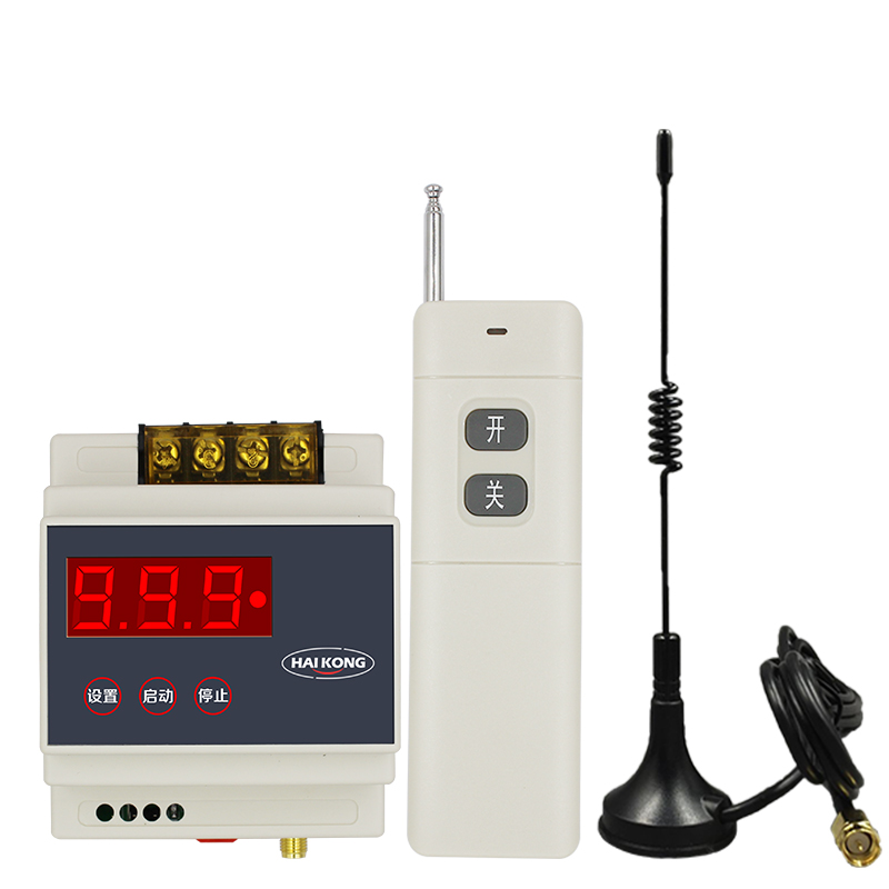 双向反馈a5000米水泵遥控开关智能灯具无线控制器380V浇地水泵电