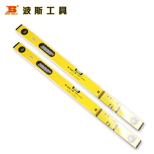 波斯工具精品铝合金水平尺(强磁布包)测量工具BS-309B 20寸-40寸