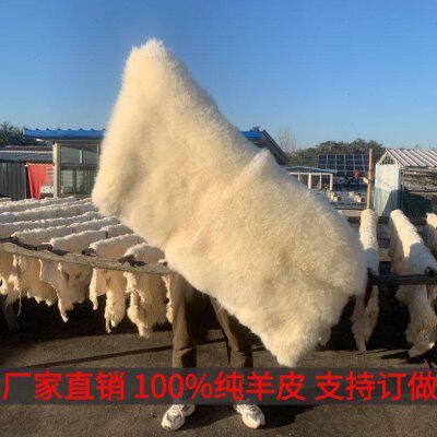纯羊皮褥子皮毛一体学生宿舍单双人羊毛床垫加厚真皮羊毡子床垫子