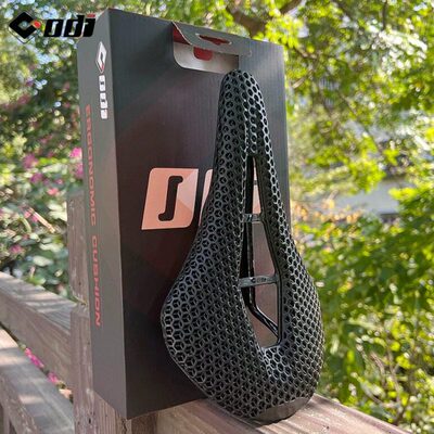 ODI 3D打印碳纤维坐垫自行车蜂窝鞍座山地公路车中空舒适骑行座垫