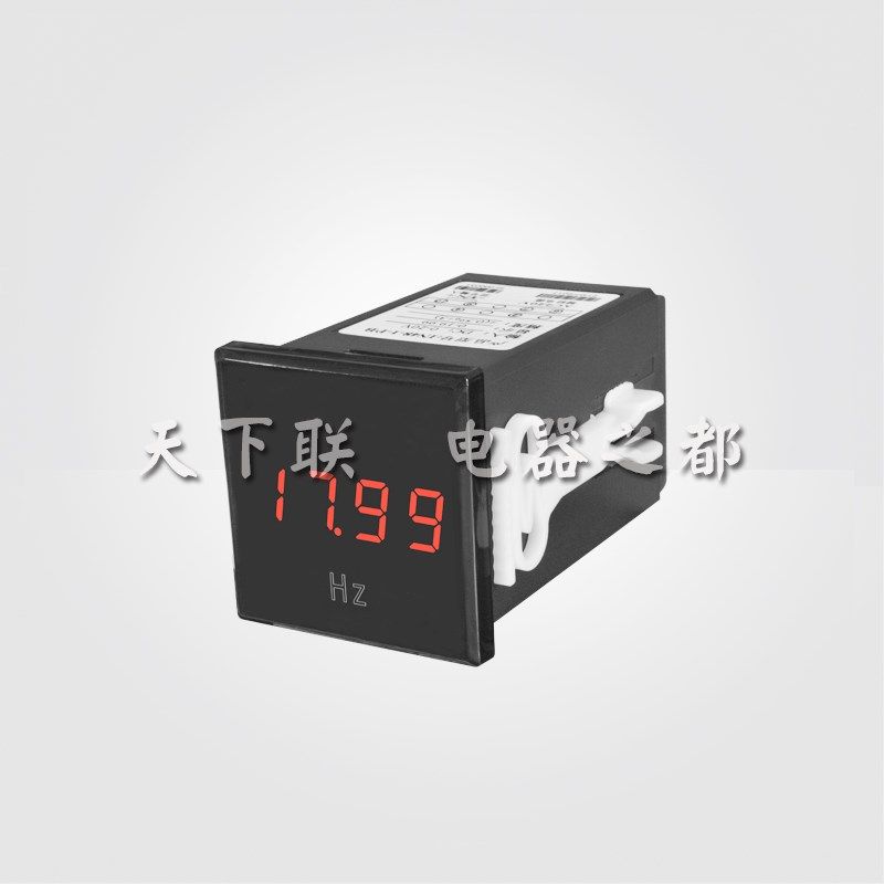 小型220V单相数显交直流电压电流表AC300V 50A配电柜数字测量仪表