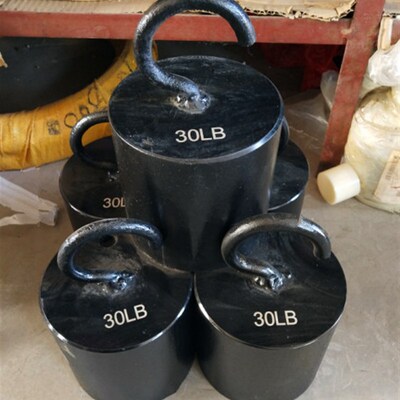 英镑单钩砝码LB磅法码英镑钢制lb5lb10lb20lb50lb100lb可定制包邮