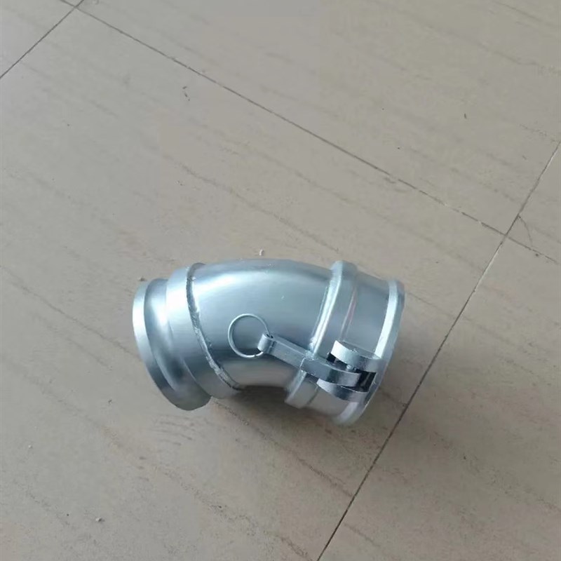 吸污车吸粪车用管接头不锈钢弯头4寸吸污管接头转向接头保护管