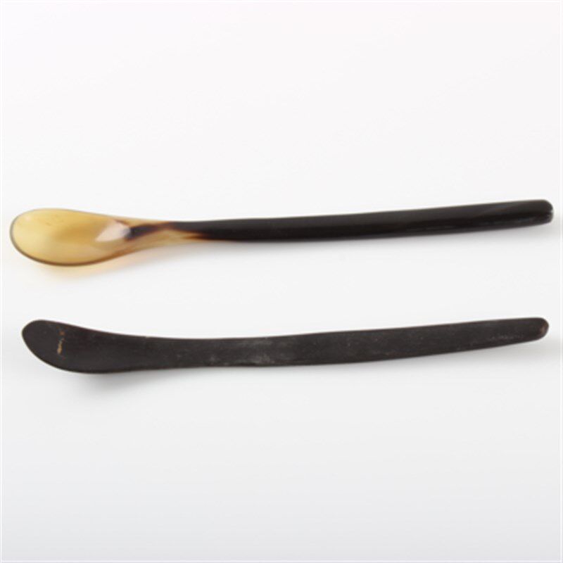 牛角药匙16~22cm,牛角勺 牛角药勺 牛角匙 牛角勺