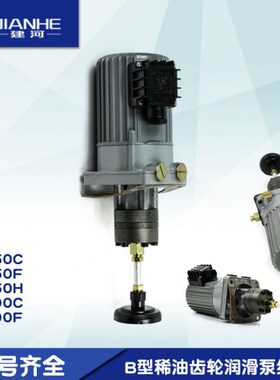 建河供应B型稀油润滑齿轮泵组连续间歇B250CB500FB250FB500H现货