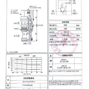 台湾WINNER螺纹插装 阀PP17A30W8比例先导溢流阀PRA