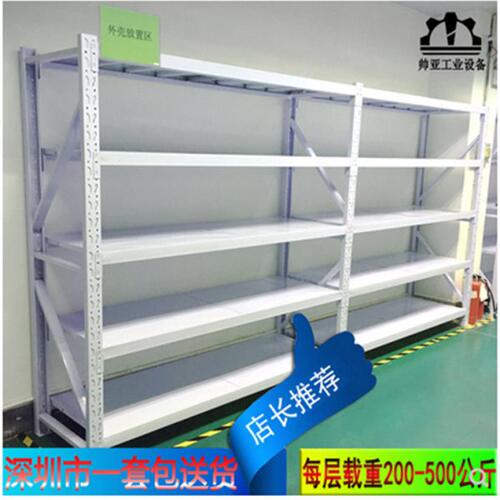 货架仓储轻中型库房储物架家用置物架重型仓库五金金属货车间架子