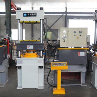 加热板温控 三梁四柱液压机 碳纤维汽车配件热压机 160吨下顶式